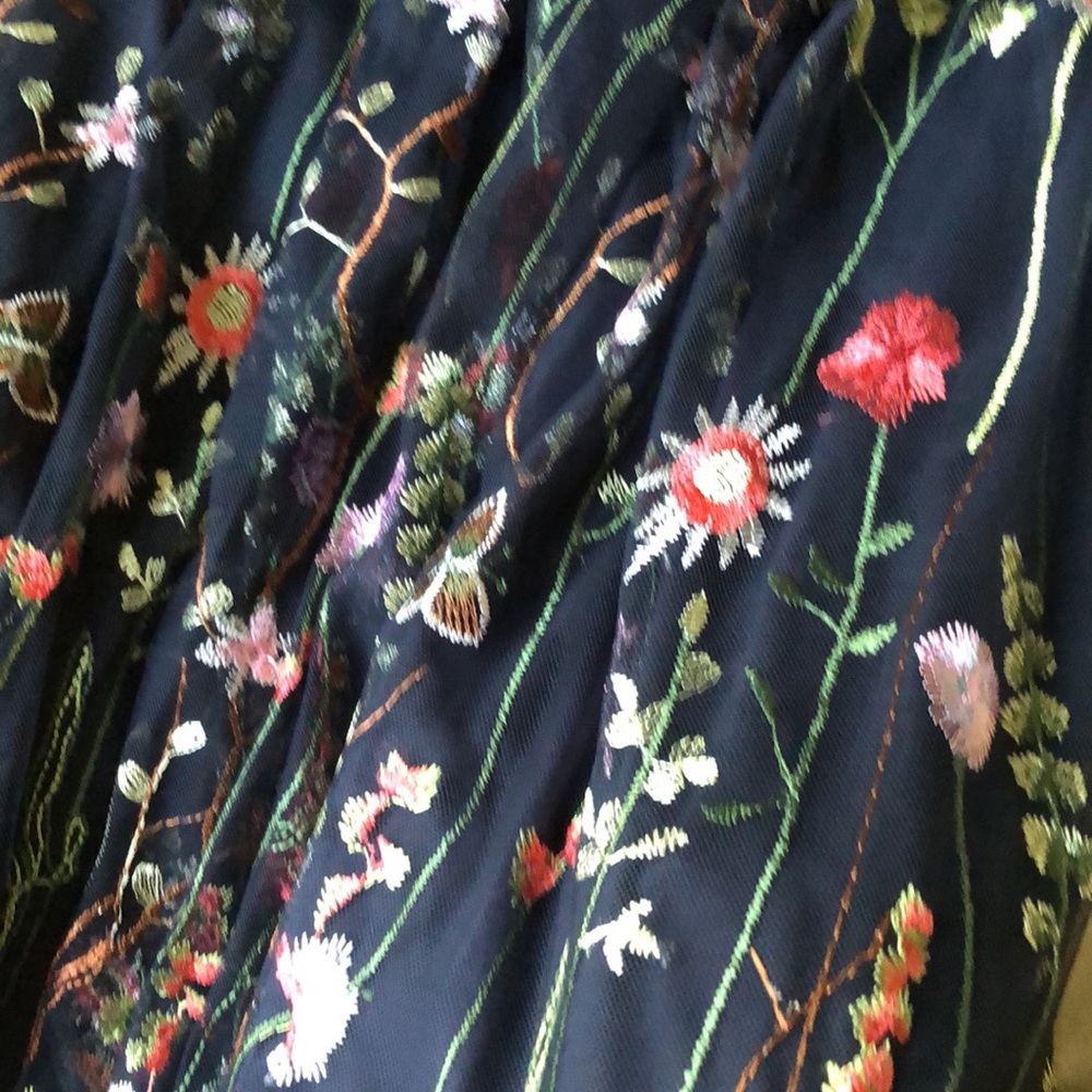 Morgan & Co floral gown size 1 - Picture 4 of 15